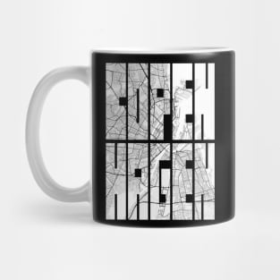 Copenhagen, Denmark City Map Typography - Light Mug